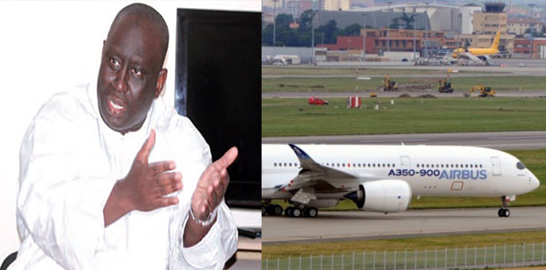 Création d'une entreprise d'aviation par Aliou Sall: voici un document comme preuve