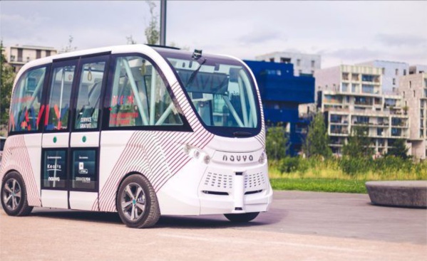 Lyon teste un service de bus sans chauffeur