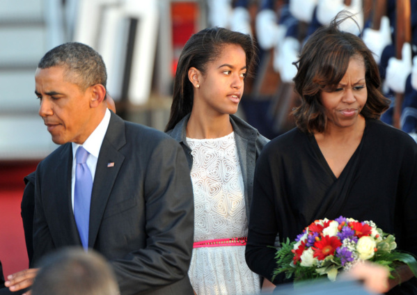 Obama très fâché contre sa fille Malia surprise en train de se droguer