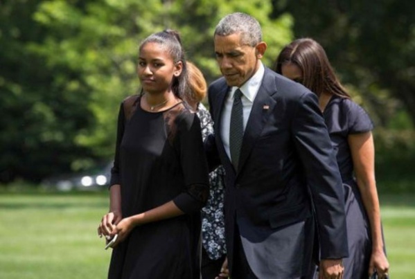 La plus jeune fille d’Obama, Sasha est enceinte de 3 mois