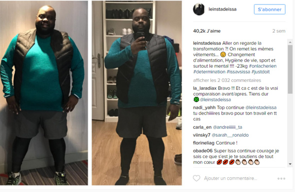 L'humoriste Issa Doumbia a perdu 23 kilos en deux mois