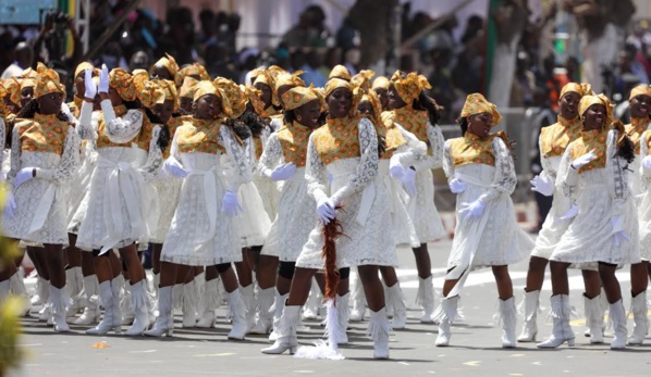 Fête du 04 avril: ces majorettes se sont faites remarquer  