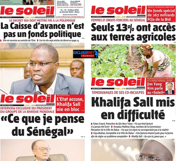 Le Quotidien le Soleil": une nouvelle action de propagande pour l'APR... ?