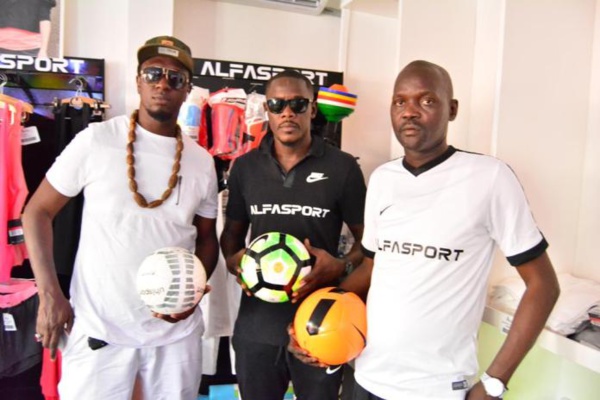 Dans l’univers du football Sénégalais, la marque "Alfasport" ouvre ses portes à Dakar