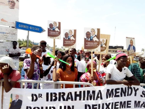 Tournée de Macky en Casamance: Le Dr Ibrahima Mendy a assuré la mobilisation