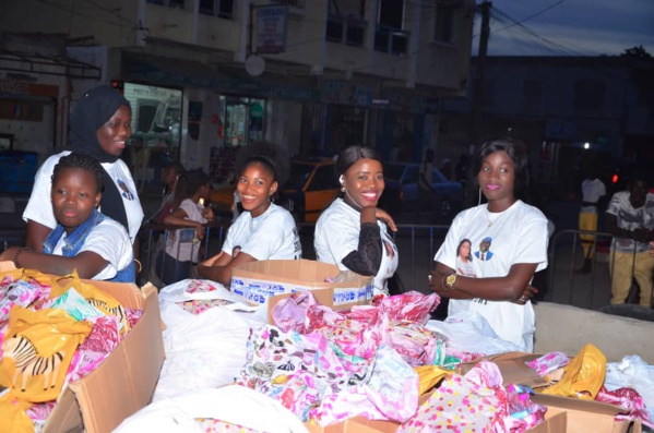 Commune de Biscuiterie: Plus 300 enfants retrouvent  le sourire de noël grâce à Maguette Diop 