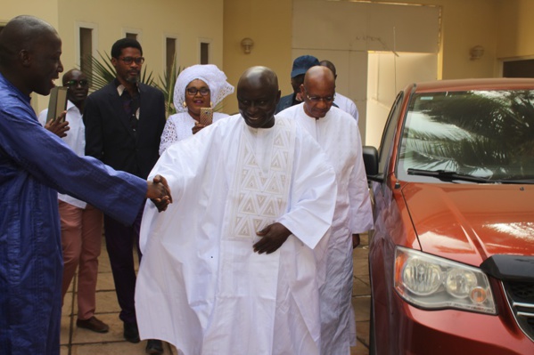 Idrissa Seck au Magal de Darou Moukhty 