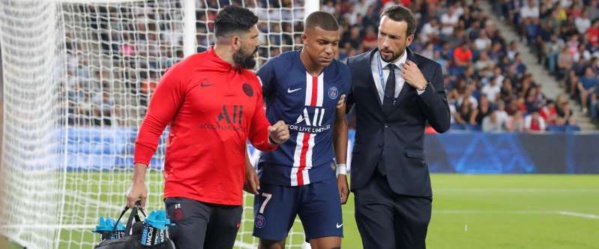 Mbappé (PSG) absent entre trois semaines et un mois 