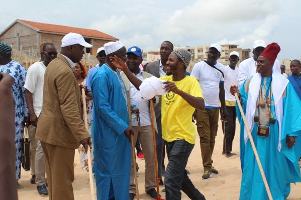 Les images du lancement du programme "Dakar Plages Propres" 