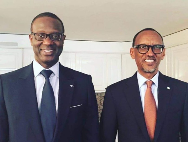 Tidjane Thiam nommé PCA du Rwanda Finance limited