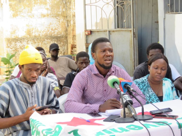  Ziguinchor :  La JPS dénonce la détention de ses camarades et menace...