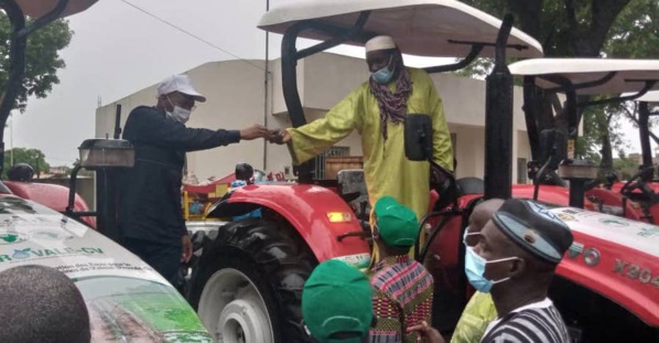 Tournée Agricole du MAER : Pr Moussa Baldé mise sur le renforcement de la mécanisation du secteur