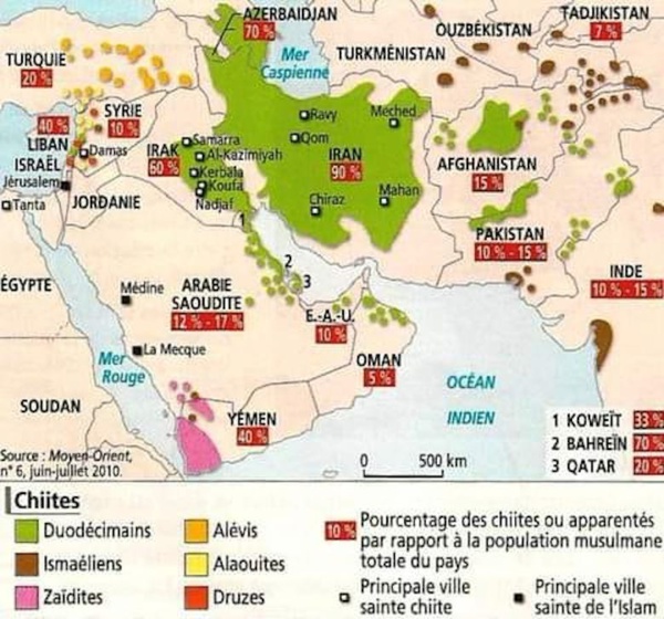 Les différences fondamentales entre sunnites et chiites 