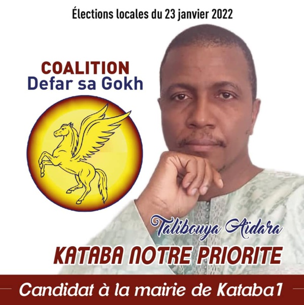 Commune de  Kataba 1: Le journaliste Talibouya AÏDARA officialise sa candidature