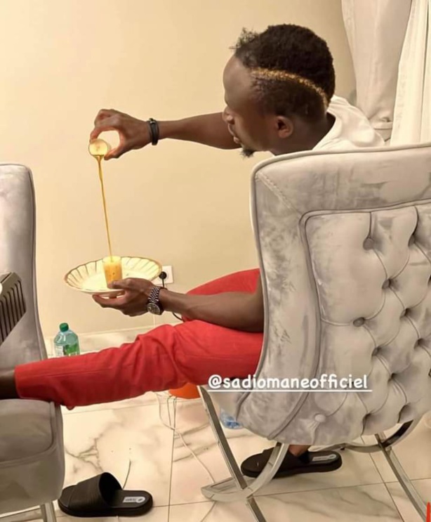 Sadio Mané, un véritable amateur du thé 