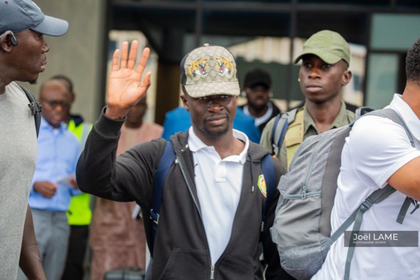 Coupe d’Afrique 2024 : Les lions du Sénégal accueillis à leur arrivée au Benin