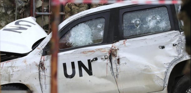 Liban: un véhicule des casques bleus de l'ONU touché par des tirs israéliens