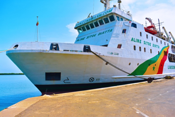 Transport Maritime : le bateau Aline Sitoé reprend service...