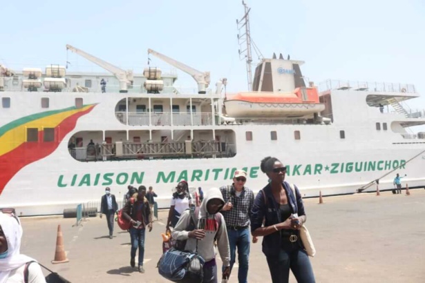 Reprise de la liaison maritime entre Dakar et Ziguinchor :  un soulagement pour la Casamance