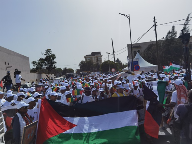 Marche de Solidarité avec la Palestine à Dakar : Les Sénégalais dénoncent les bavures de l'armée Israélienne