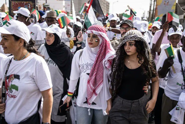 Marche de Solidarité avec la Palestine à Dakar : Les Sénégalais dénoncent les bavures de l'armée Israélienne