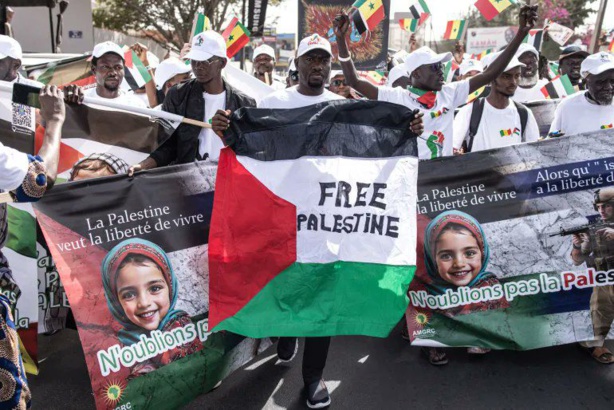 Marche de Solidarité avec la Palestine à Dakar : Les Sénégalais dénoncent les bavures de l'armée Israélienne