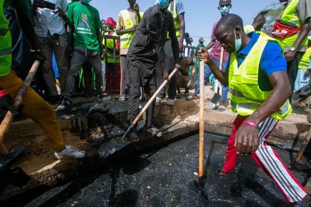 Setal Sunu Réew : Moussa Bala Fofana supervise le nettoiement de Touba et Diourbel