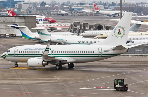 Nigeria: des avions présidentiels nigérians saisis en France et en Suisse