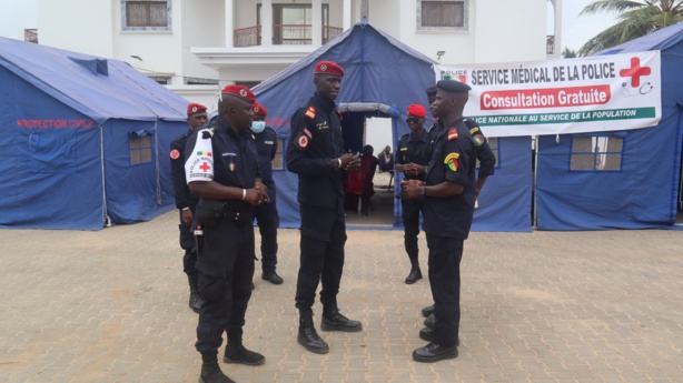 Police nationale : 718 consultations médicales et 78 enfants secourus lors du Gamou