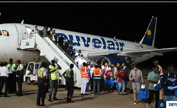 Libye : 195 migrants sénégalais de retour au bercail