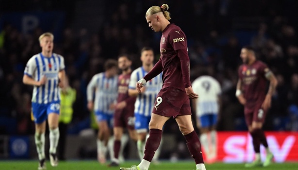 Premier League : Brighton fait chuter Manchester City