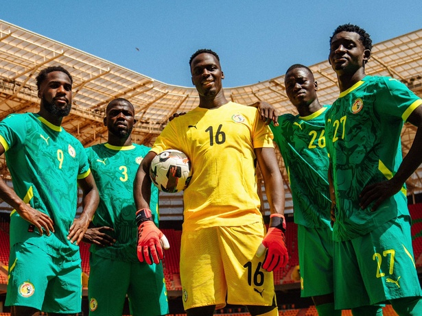 CAN 2025 : La FSF présente les maillots officiels des Lions du Sénégal