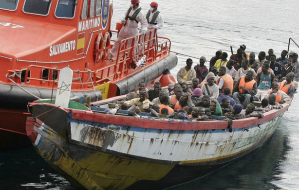 Espagne : Une pirogue de 136 migrants sénégalais accoste aux Iles Canaries 