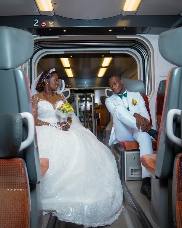  Deux conducteurs du TER, Nathalie et Paul, unis devant Dieu et les trains