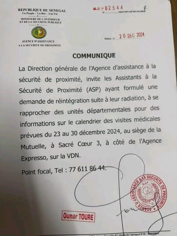 ASP Radiés : Le capitaine Touré prend une importante décision !