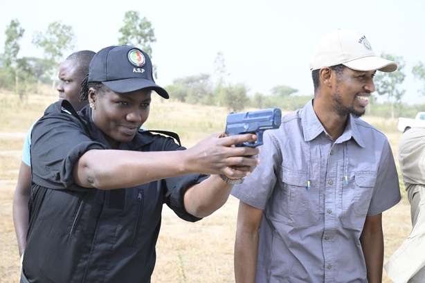 Sénégal : Le personnel de l'ASP formé au tir sous la direction du capitaine Seydina Oumar Touré