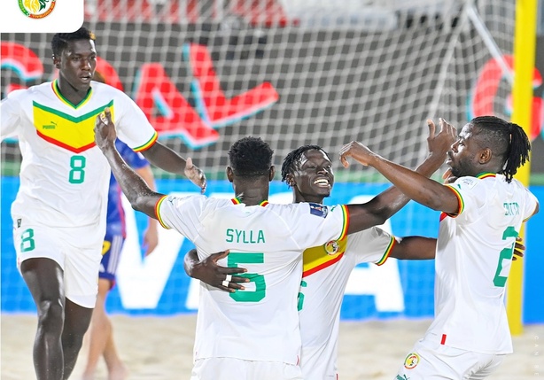 Beach Soccer : Le Sénégal gagne 4-2 contre les Émirats Arabes Unis