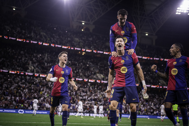 Supercoupe d'Espagne : Un Barça impérial écrase le Real Madrid 5-2 à Djeddah