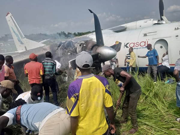 Accident aérien à Kongolo : un avion d’Air Kasaï manque son atterrissage