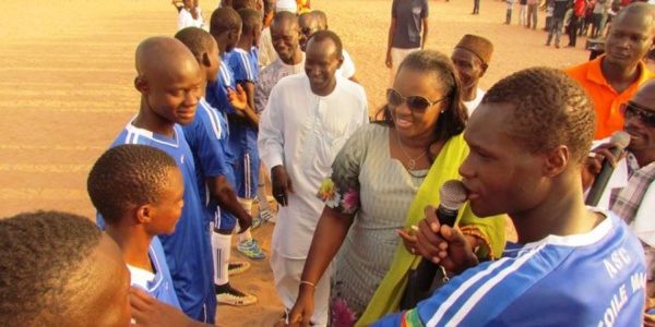 Coupe du Maire de Ngathie Naoudé: Yaye Fatou Diagne encore au service de sa jeunesse