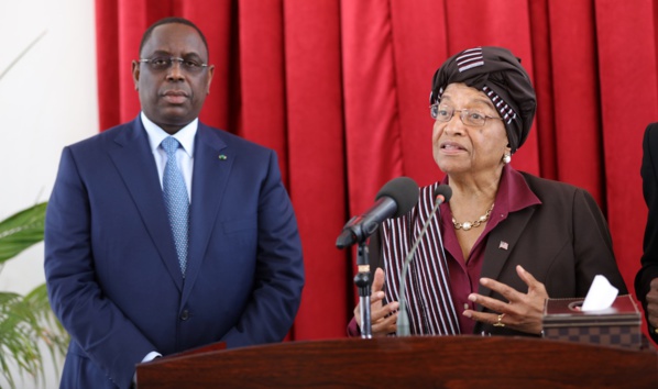 URGENT: la présidente du Liberia Ellen Johnson Sirleaf remplace Macky Sall à la tête de la Cédéao