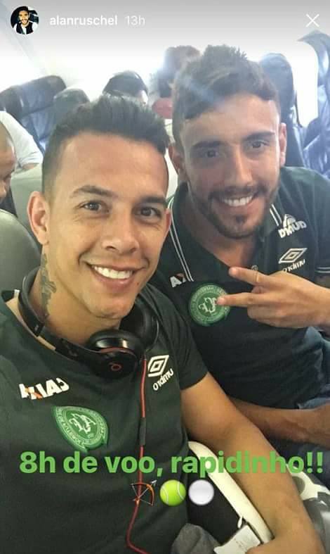 Voici l'équipe de Chapecoense avant le crash de leur avion