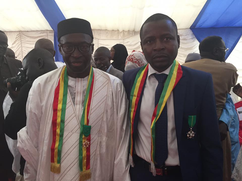 Dr ibrahima Mendy, décoré au grade du Chevalier du Mérite par le Président Macky Sall...