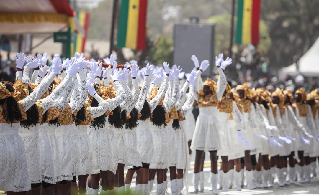 Fête du 04 avril: ces majorettes se sont faites remarquer  