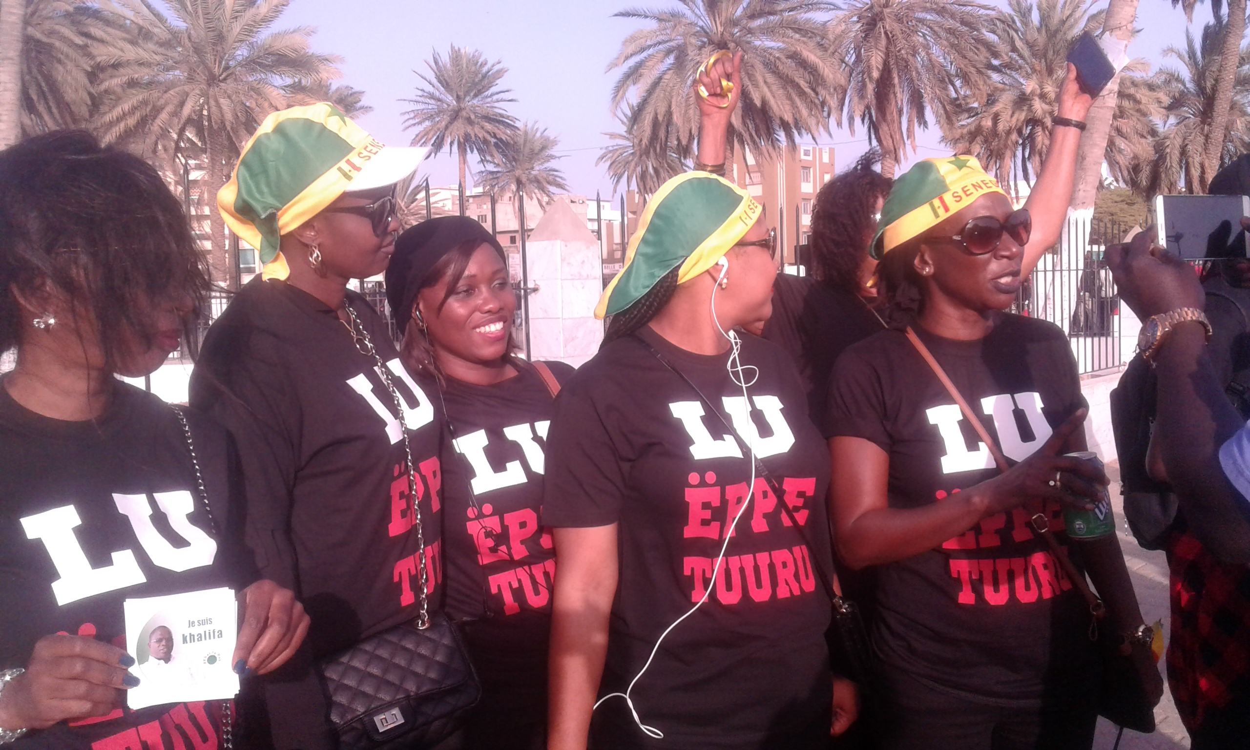 Photos: Il y'avait aussi des belles dames à la manifestation de Y'en a marre 