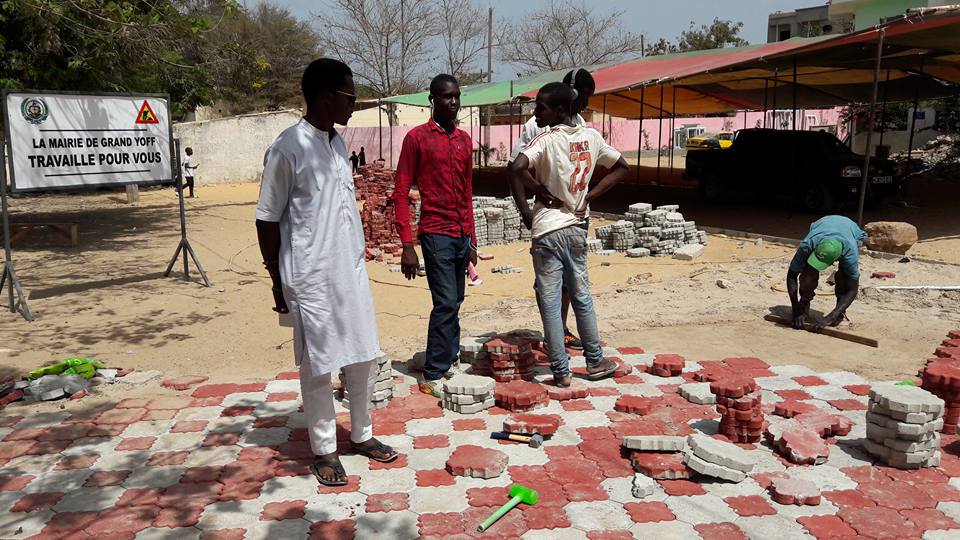 PHOTOS: La mairie de Grand Yoff relance le projet de pavage