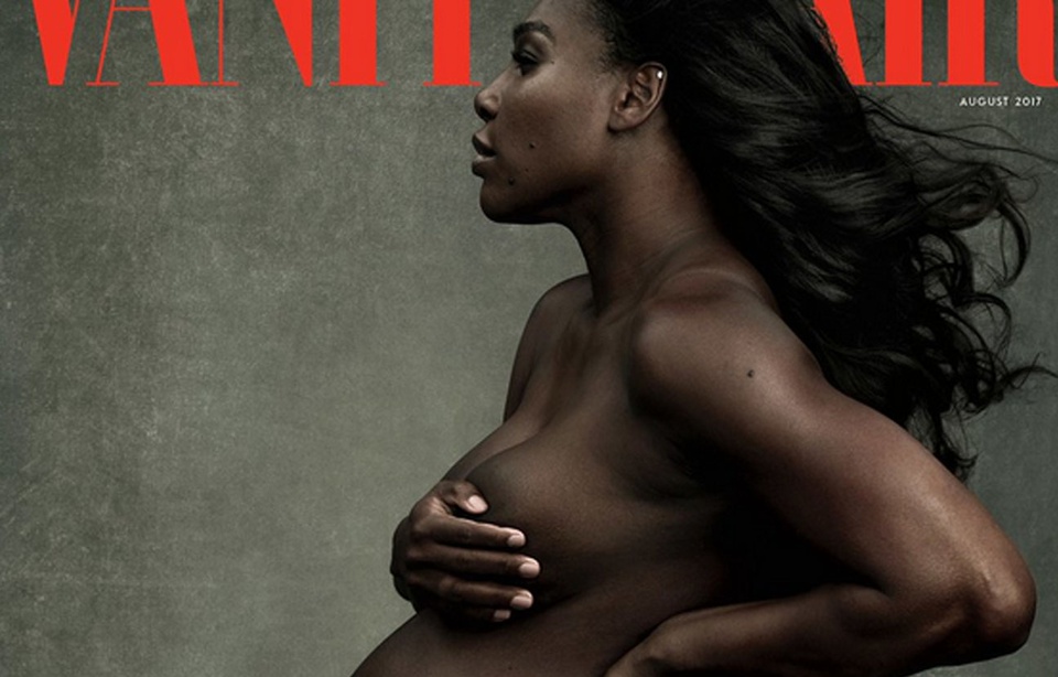 Serena Williams pose enceinte mais nue