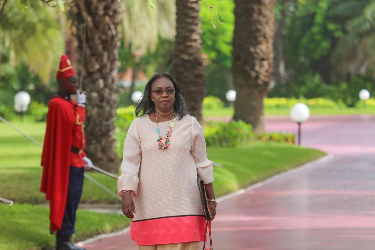 Photos: Aissatou Sophie Gladima Siby, ministre des Mines et de la Géologie