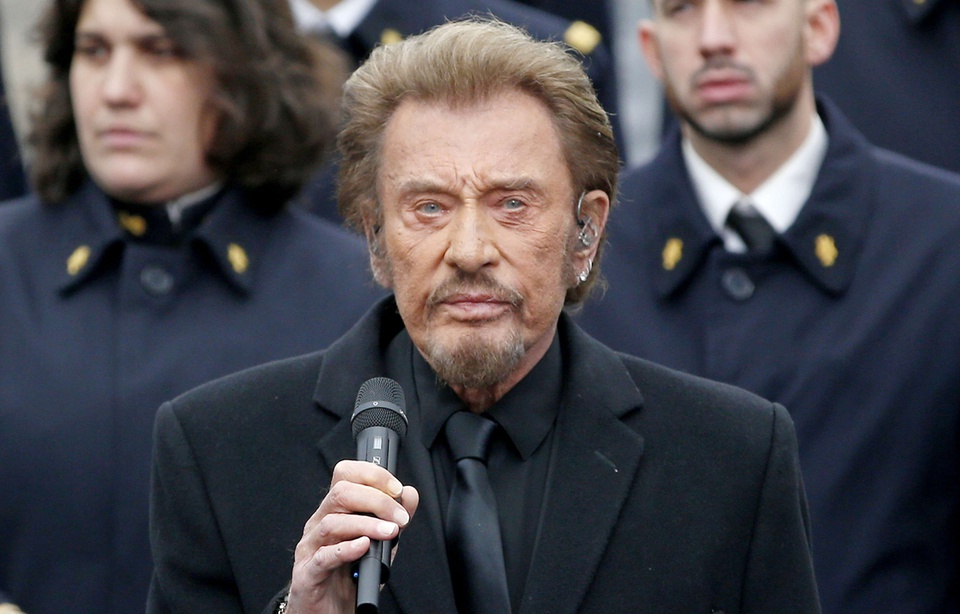 Johnny Hallyday, le plus célèbre des rockeurs français, est mort