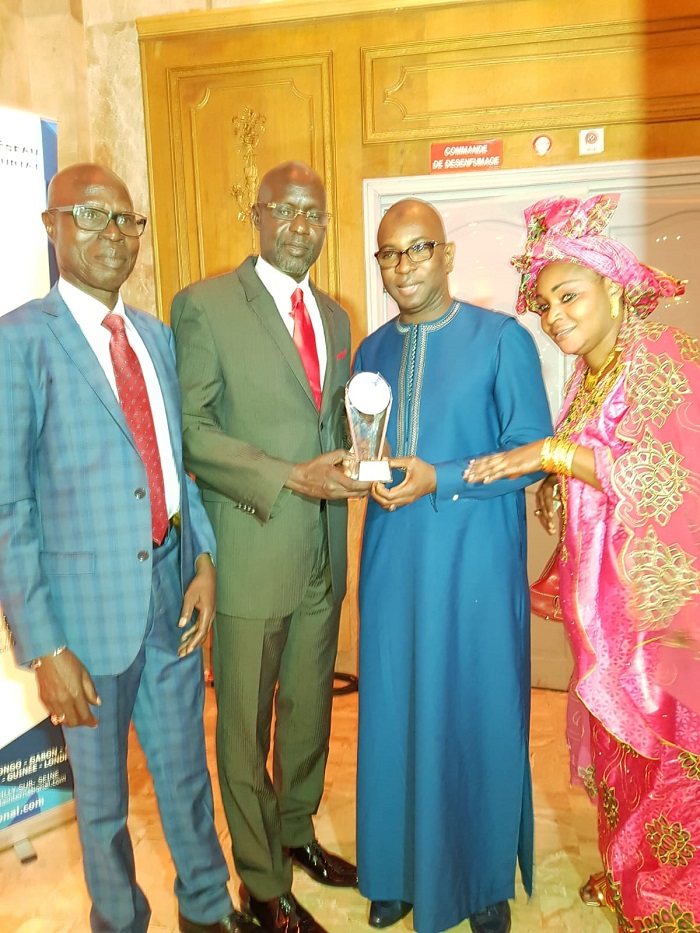  Gifa d’Or:  Guirassy "Homme Africain de l’année 2018", décoré à Paris (Photos)